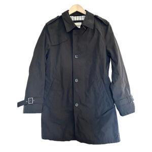 Bugatti Vintage Trench Coat Men's Size 48 classic button closure